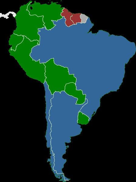 Legality of prostitution in South America