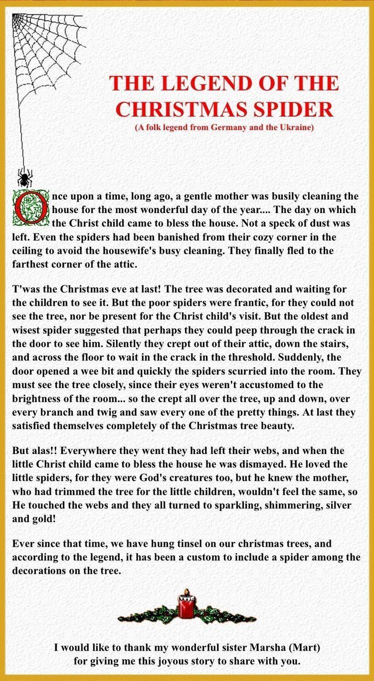 The Legend of the Christmas Spider – A Thread of Hope and Tradition