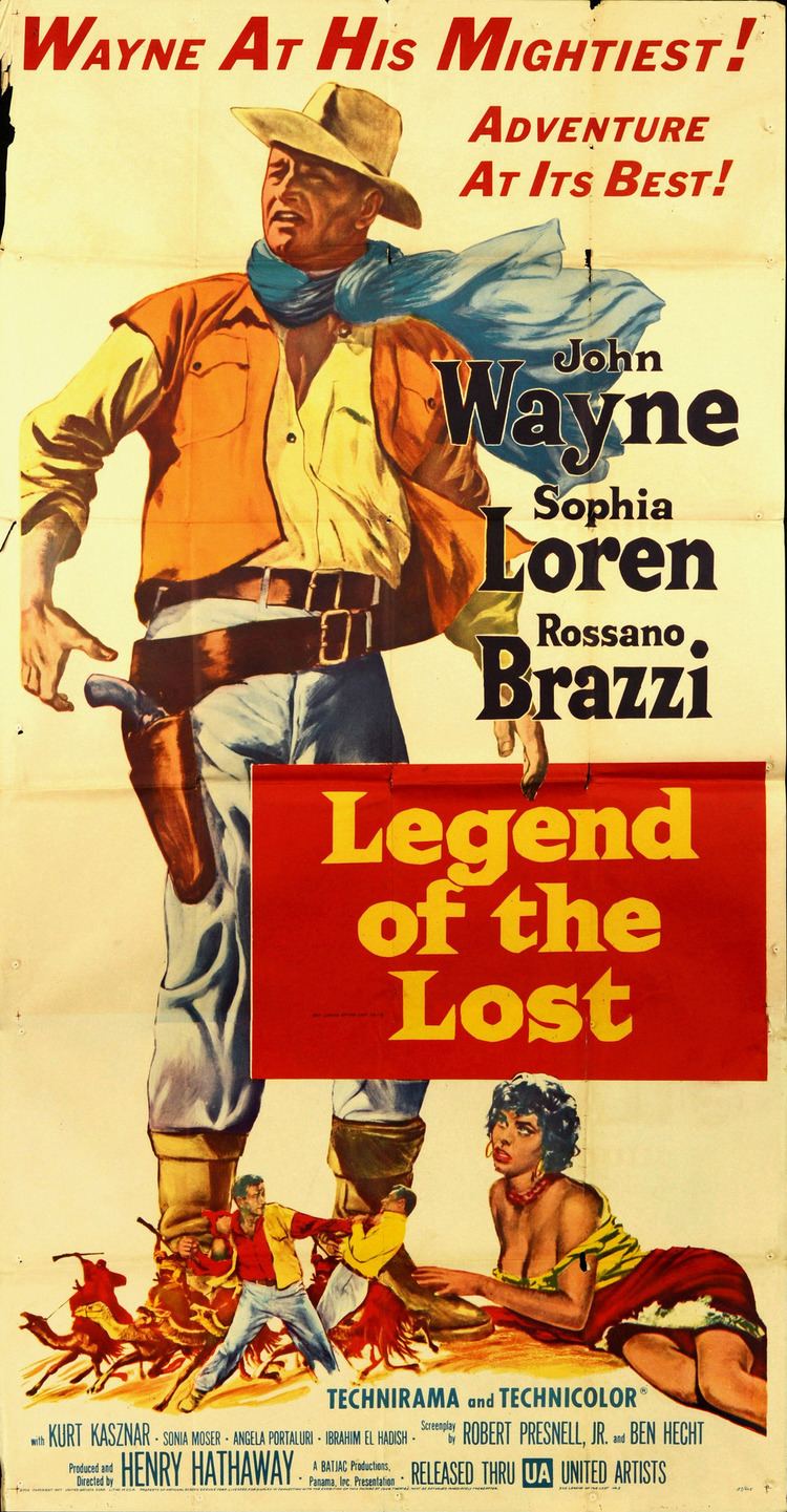 Legend of the Lost Legend of the Lost Movie Poster Retrovision Classic Movies