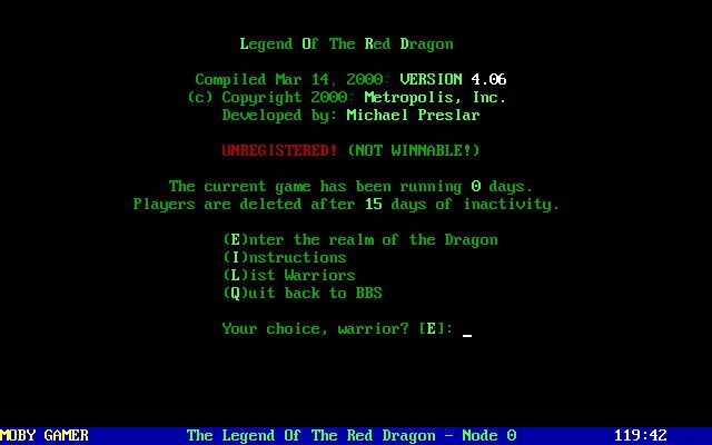Legend of the Red Dragon wwwmyabandonwarecommediascreenshotsllegendo
