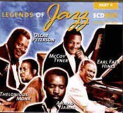 Legends of Jazz Oscar Peterson Earl Fata Hines Ahmad Jamal Gary Burton