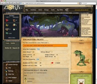 Legends of Zork Legends of Zork launches as Webbased casual game Macworld