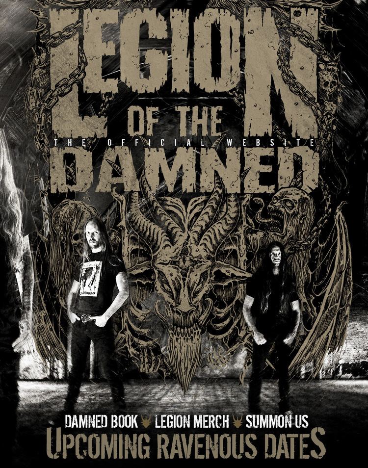 Legion of the Damned (band) wwwlegionofthedamnednetimg2016introjpg