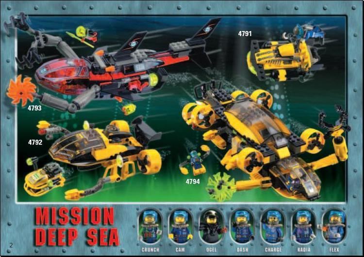 Lego Alpha Team LEGO Ogel Mutant Ray Instructions 4788 Alpha Team