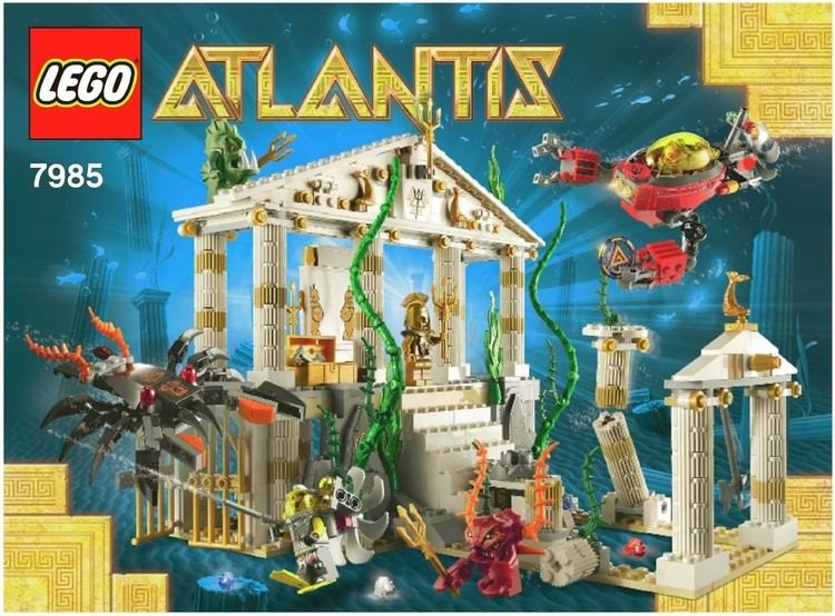 Lego Atlantis LEGO City of Atlantis Instructions 7985 Atlantis