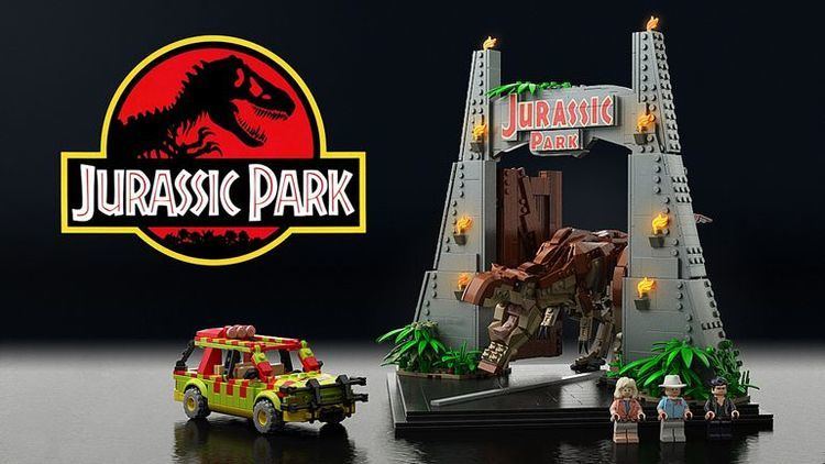 Lego Ideas Jurassic Park Lego set resurrected on Lego Ideas CNET