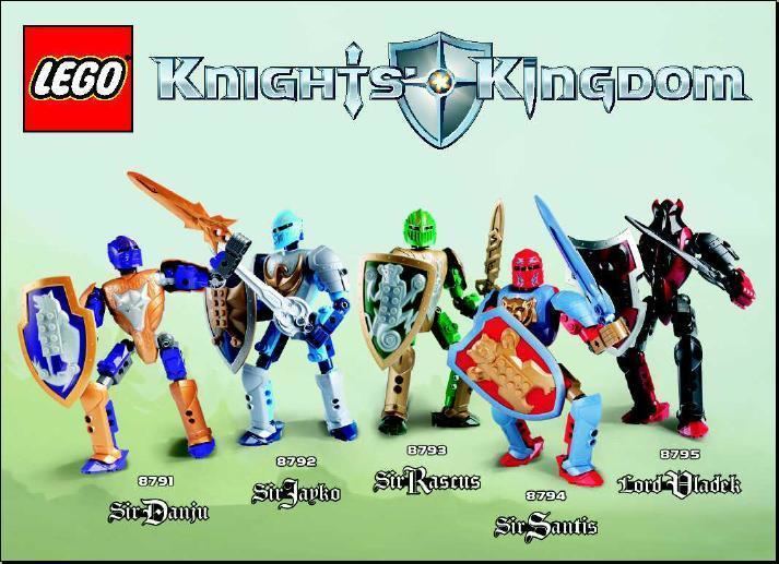 Lego Knights' Kingdom LEGO Sir Santis Instructions 8794 Knights Kingdom