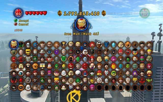 Lego Marvel Super Heroes Characters Maps LEGO Marvel Super Heroes Game Guide