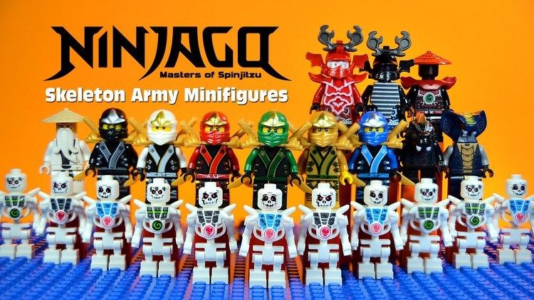 Lego Ninjago: Masters of Spinjitzu LEGO Ninjago Masters of Spinjitzu vs Skeleton Warriors KnockOff