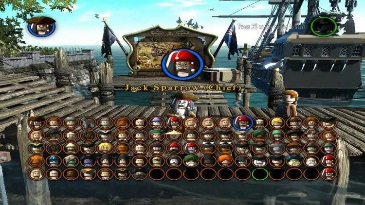 Lego Pirates of the Caribbean: The Video Game Lego Pirates Of The Caribbean All Characters Unlocked HD YouTube
