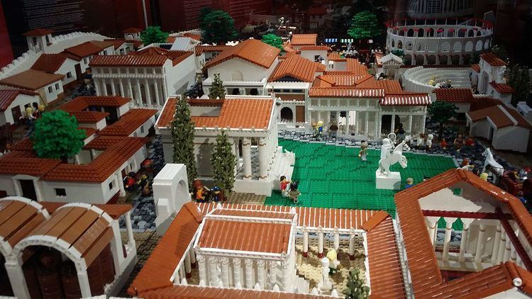 Lego Pompeii