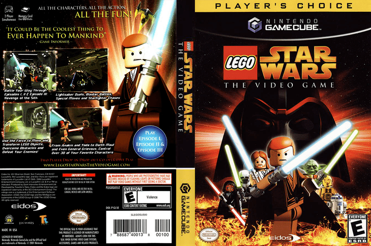 Lego Star Wars: The Video Game artgametdbcomwiicoverfullHQBUSGL5E4Fpng