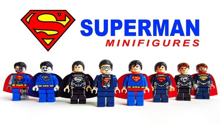 Lego Superman LEGO Superman Man of Steel KnockOff Minifigures Bootleg YouTube