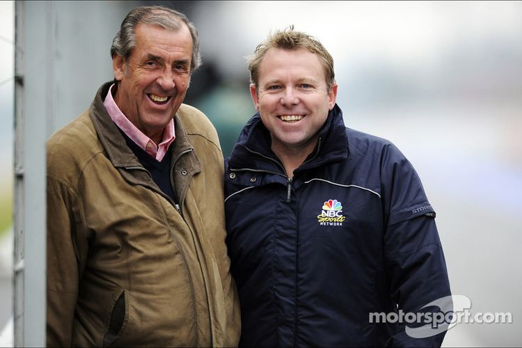 Leigh Diffey David Hobbs NBC Sports Commentator withi Leigh Diffey
