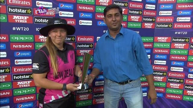 Leigh Kasperek Leigh Kasperek New Zealand Female Cricketer WT20 India 2016