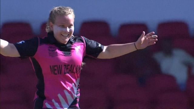 Leigh Kasperek Leigh Kasperek New Zealand Female Cricketer WT20 India 2016