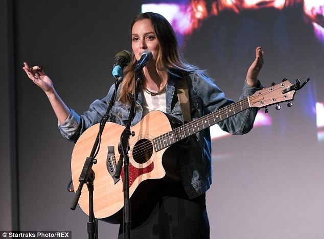 Leighton Meester Leighton Meester continues her transformation to music artist as she