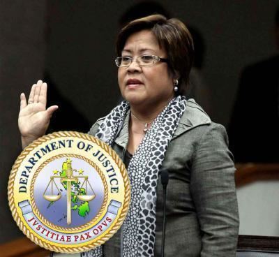 Leila de Lima Philippines DOJ Secretary Leila de Lima prefers corrupt