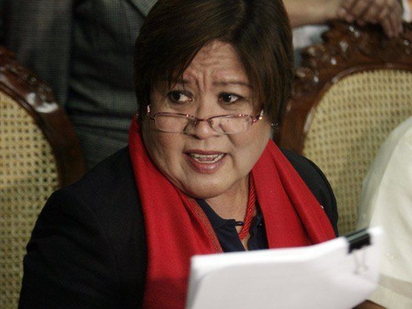 Leila de Lima De Lima asks Supreme Court to dismiss contempt charge