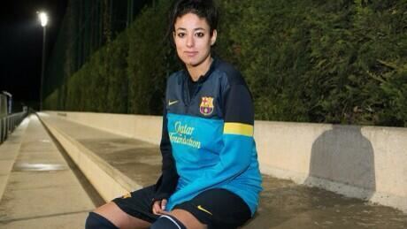 Leila Ouahabi Valencia CF Femenino on Twitter quotLa lateral izquierdo Leila Ouahabi