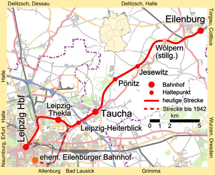 Leipzig–Eilenburg railway