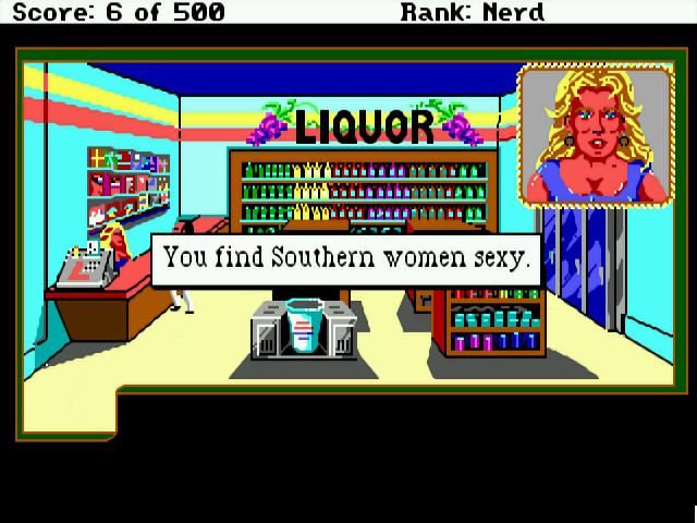 Leisure Suit Larry Goes Looking for Love (in Several Wrong Places) ScummVM Bildschirmfotos