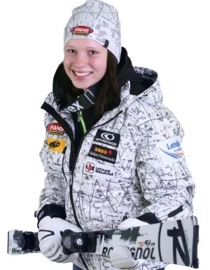 Lelde Gasūna Lelde Gasna uzvar slalom Austrij Notikumi FANS SPORT