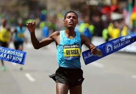 Lelisa Desisa Lelisa Desisa wins Boston Marathon in 21022 The Boston Globe