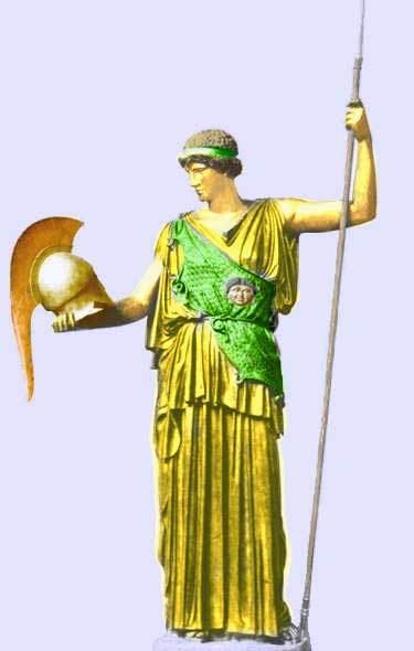 Lemnian Athena Statues Classical Period Athena Lemnia