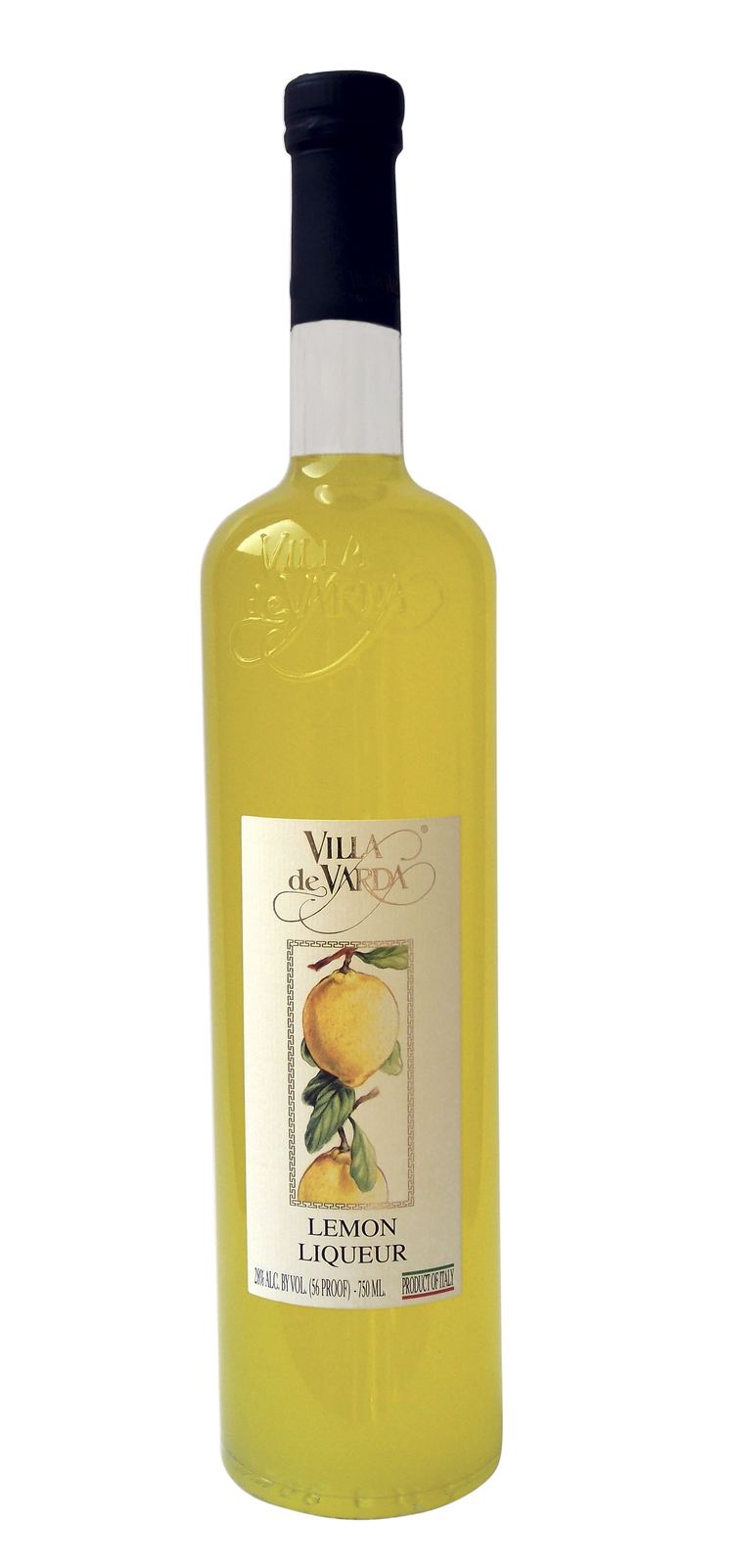 Lemon liqueur Quintessential Wines Villa de Varda Lemon Liqueur