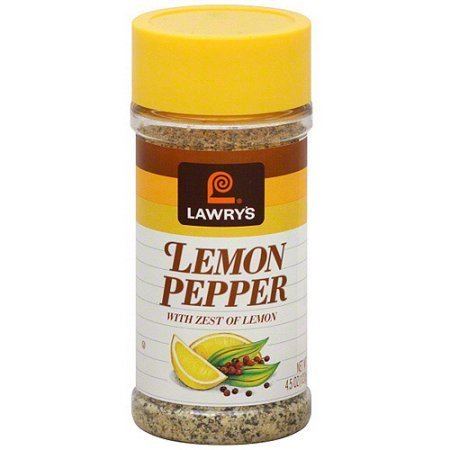 Lemon pepper Lawry39s Lemon Pepper 45 oz Pack of 12 Walmartcom