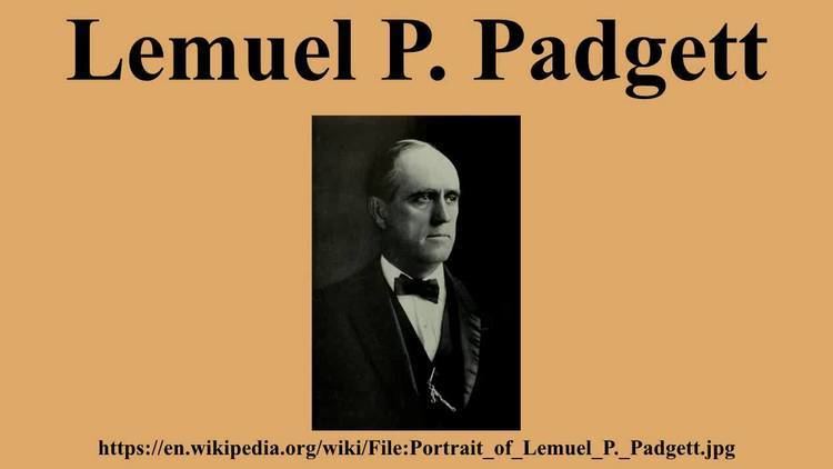 Lemuel P. Padgett Lemuel P Padgett YouTube