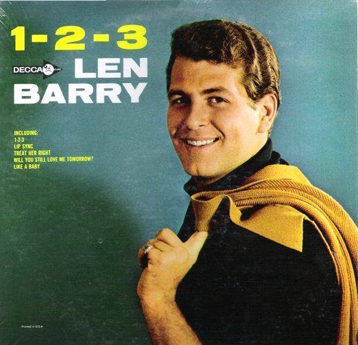 Len Barry LEN BARRY 123 Decca 1965 Blue Eyed Soul Motown White