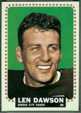 Len Dawson wwwfootballcardgallerycom1964Topps96LenDaws