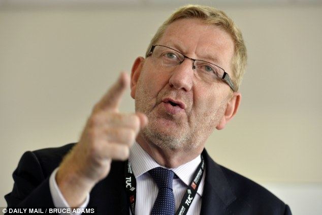 Len McCluskey Unite gives 12million to the Labour election fund Daily