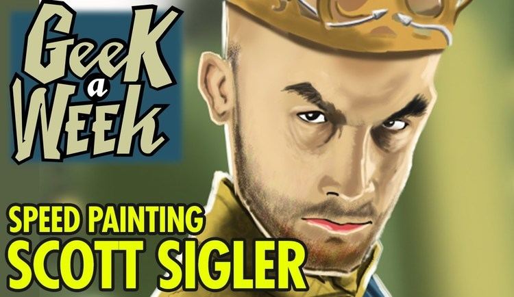 Len Peralta LEN PERALTA Geek A Week Speed Painting Scott Sigler