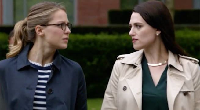 Lena Luthor Melissa Benoist Teases Lena Luthor and Cadmus39s Roles on Supergirl