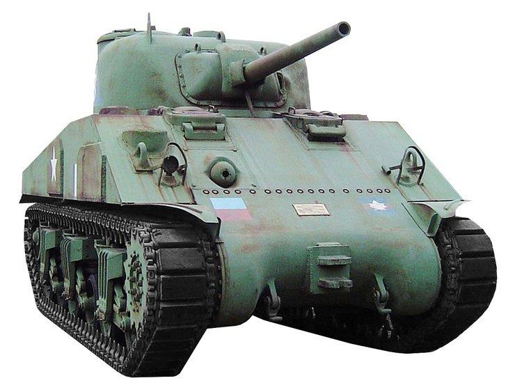 Lend-Lease Sherman tanks