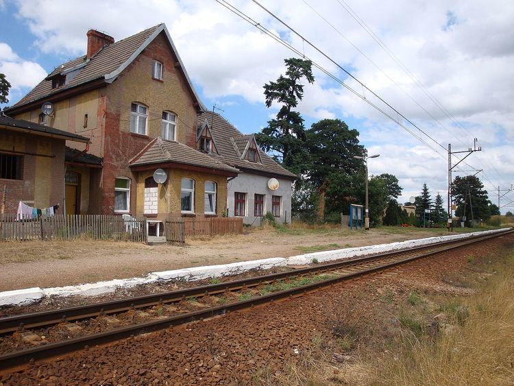 Leśnice railway station