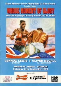 Lennox Lewis vs. Oliver McCall