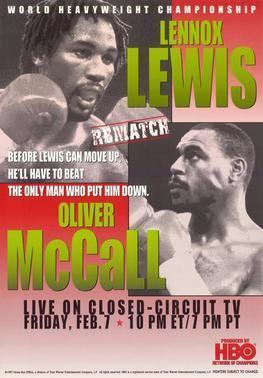 Lennox Lewis vs. Oliver McCall II