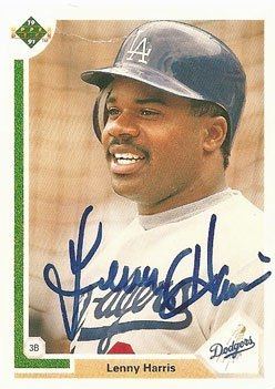 Lenny Harris Mets autographs Shawn Green Lenny Harris Pauls Random Baseball