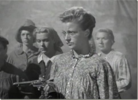 Lenore Lonergan 0 Lenore Lonergan with a gun in westward the women 1935 actress