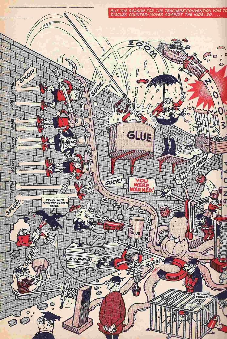 Leo Baxendale Art Leo Baxendale Forbidden Planet Blog