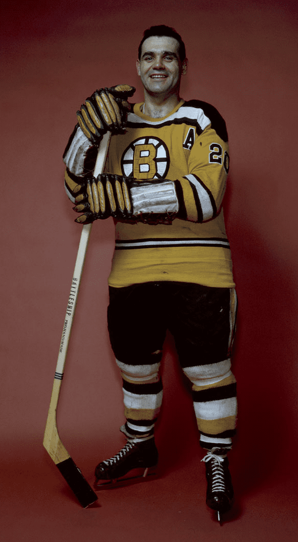 Leo Boivin Lo Boivin Boston Bruins 1960 HockeyGods