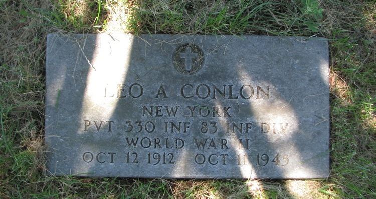 Leo Conlon Leo Conlon 1912 1945 Find A Grave Memorial