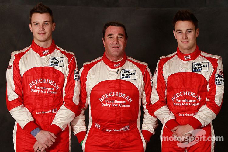 Leo Mansell Leo Mansell Nigel Mansell and Greg Mansell at Official