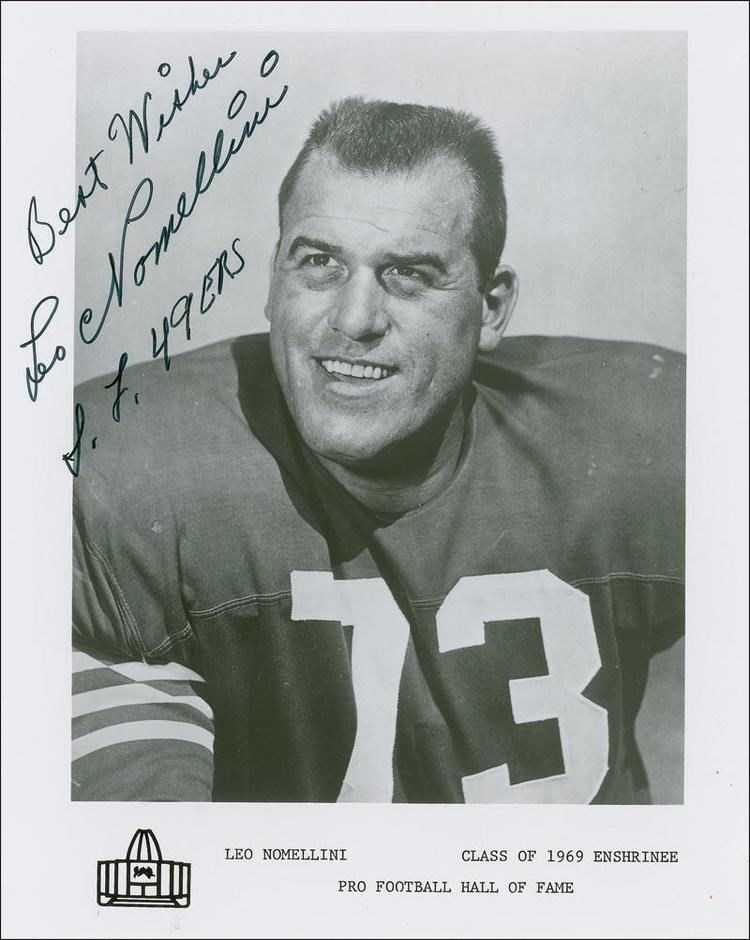 Pro Football Hall of Fame on X: HOF DT Leo Nomellini was born OTD in 1924.  Played entire career w/ @49ers. Selected to 10 Pro Bowls & NFL 1950s  All-Decade & 50th