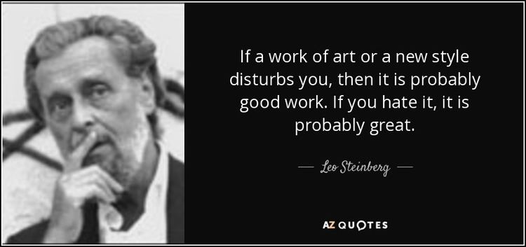 Leo Steinberg TOP 7 QUOTES BY LEO STEINBERG AZ Quotes
