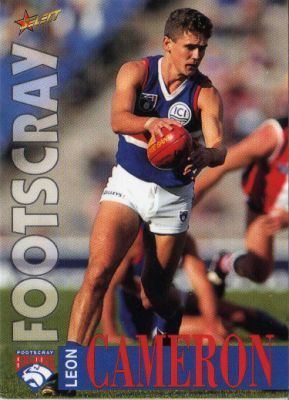 Leon Cameron FOOTSCRAY Leon Cameron 79 SELECT 1996 Australian Rules Football